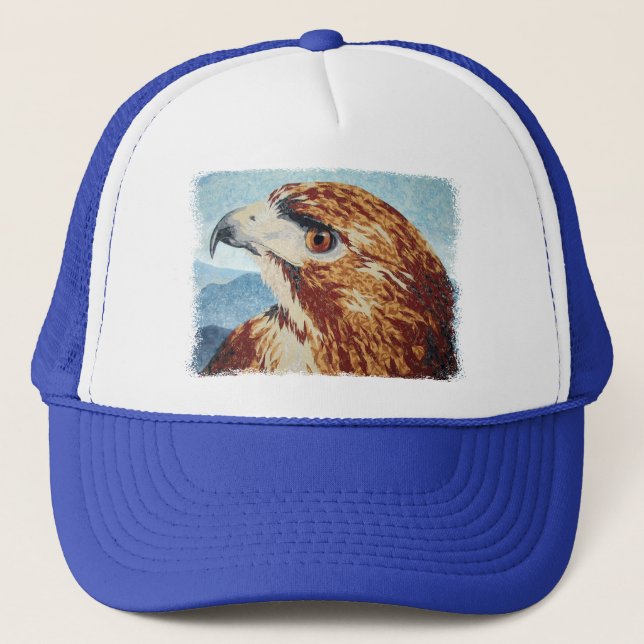 Mya - Red-tail Hawk Cap (Front)