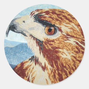 Mya - Red-tail Hawk Sticker