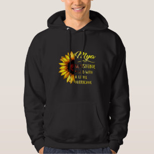 Mya Sunshine Mixed With A Little Hurricane Autism Hoodie