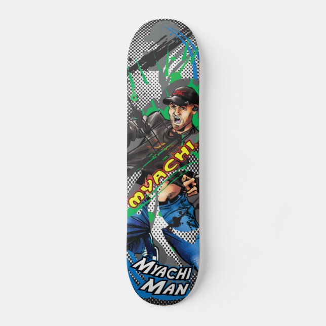 Myachi Man Skate Deck (Front)