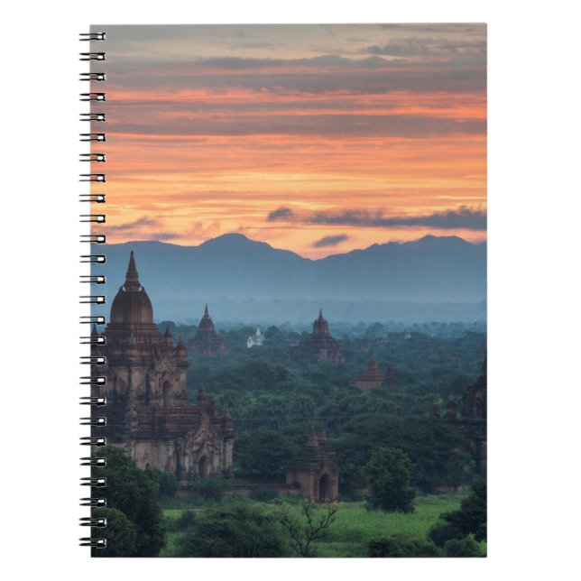 Myanmar, Bagan Sunrise Notebook (Front)