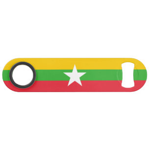 Myanmar Flag Bar Key