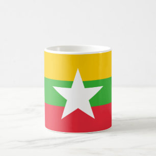 Myanmar Flag Coffee Mug