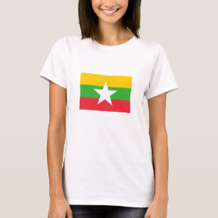 Myanmar Flag T-Shirt