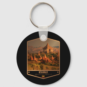 Myanmar Keychain