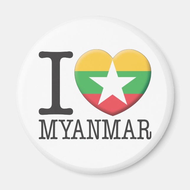 Myanmar Magnet (Front)