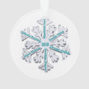 Myasthenia Gravis Awareness [c] Ornament