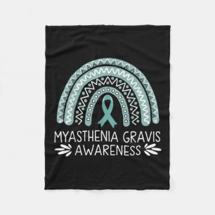 Myasthenia Gravis Awareness  Fleece Blanket
