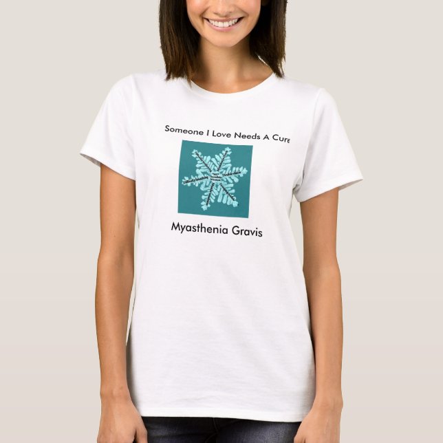 Myasthenia Gravis Awareness Gifts T-Shirt (Front)