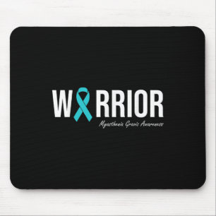 Myasthenia Gravis Awareness Teal Ribbon Mouse Pad