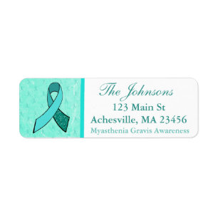 Myasthenia Gravis Return Address Labels
