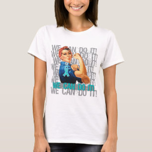Myasthenia Gravis Rosie WE CAN DO IT T-Shirt