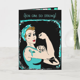 Myasthenia Gravis Warrior Greeting Card for Friend