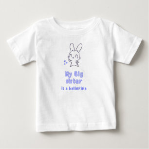 Mybg sister is a ballerina baby T-Shirt
