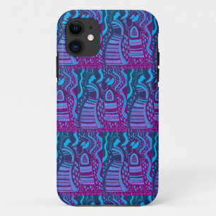 Mycenaean Greek Inspired Couple iPhone Case