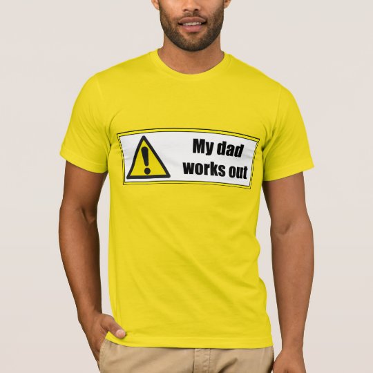 #mydad works out tee for men by DAL (3XL)