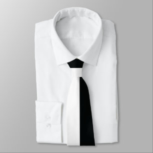 Mydeas Black & White Extra Wide Stripes Tie