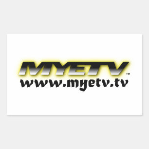 MYETV stickers (transparent)