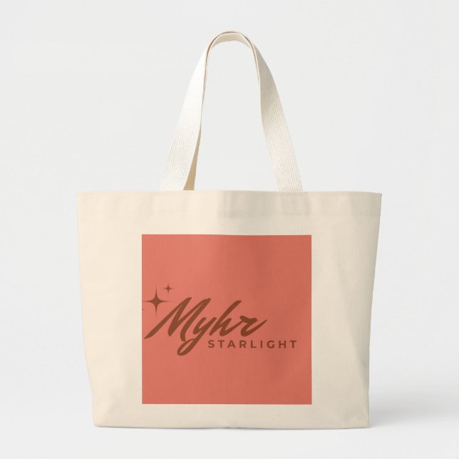 Myhr STARLIGHT Large Tote Bag (Front)
