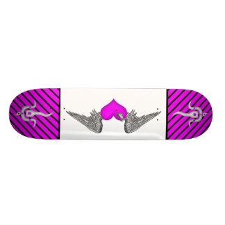 myka deck winged love skateboard