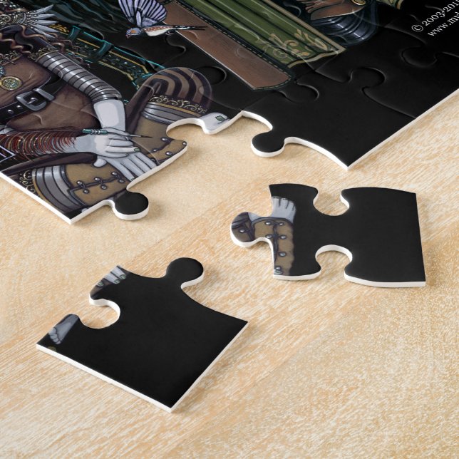 Myka Jelina Gothic Steampunk Tribal Fairies Puzzle (Side)