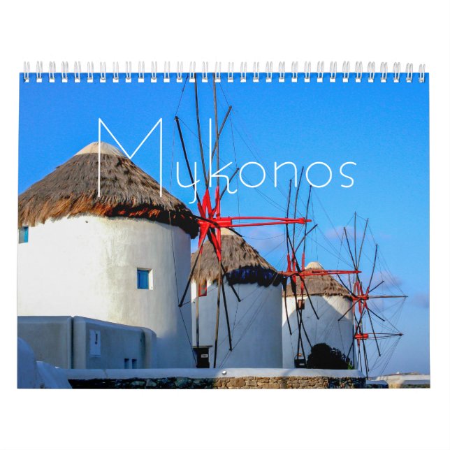 Mykonos Calendar (Cover)