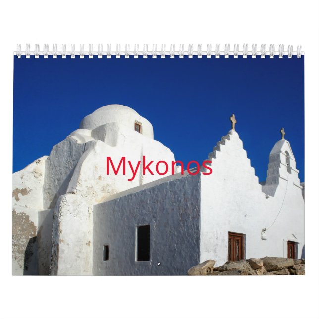 Mykonos Calendar (Cover)