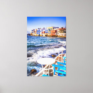 Mykonos Canvas Print