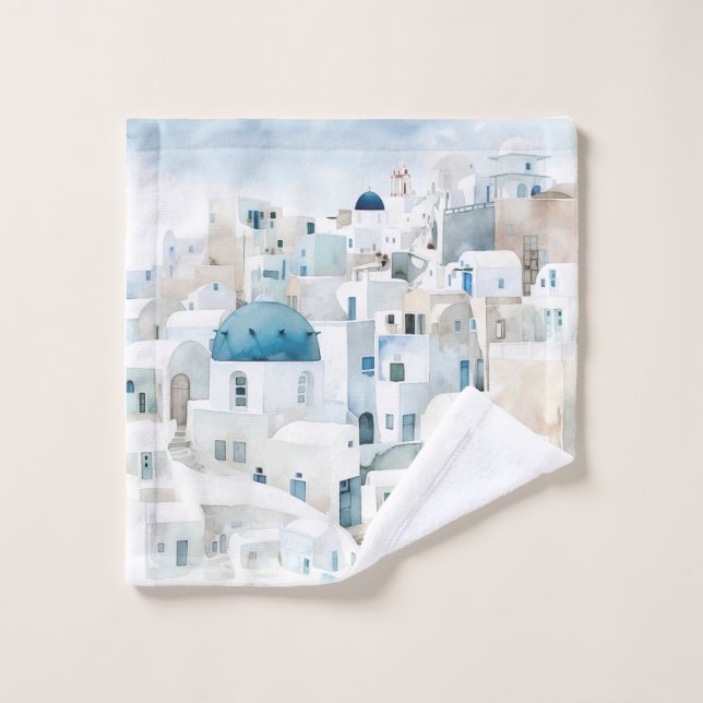 Mykonos Grèce (Gant de toilette)