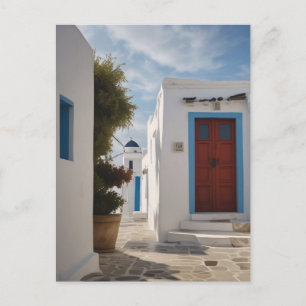 Mykonos Grèce Carte Postale de Voyage