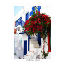 Mykonos, Grèce POSTER