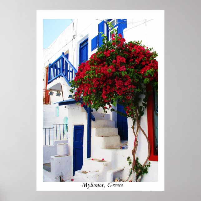 Mykonos, Grèce POSTER (Devant)