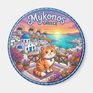 Mykonos Greece Magnet