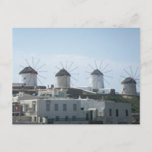 Mykonos, Greece Postcard