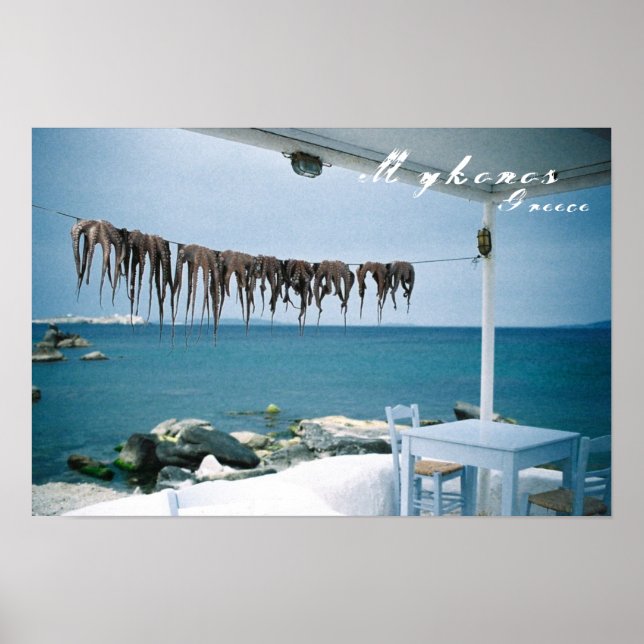 Mykonos, Greece Poster (Front)