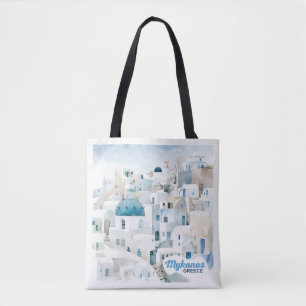 Mykonos Greece Tote Bag
