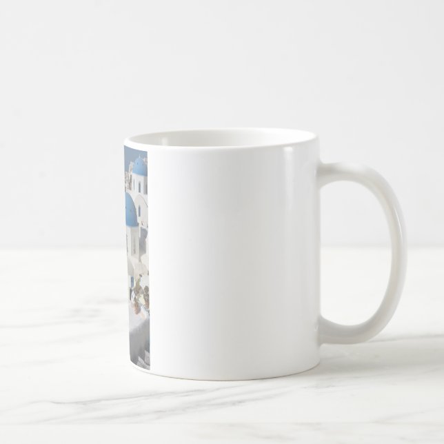 Mykonos Greece Travel Coffee Mug (Right)
