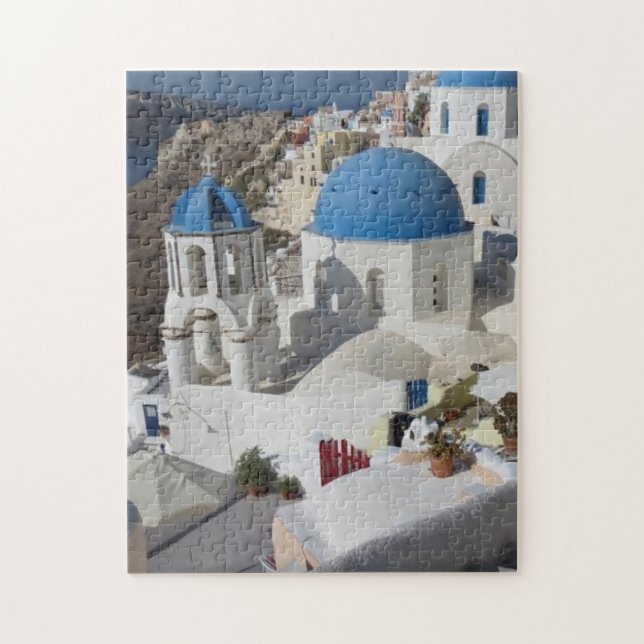 Mykonos Greece Travel Jigsaw Puzzle (Vertical)