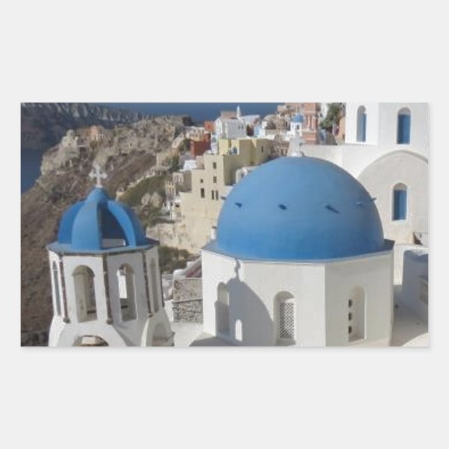 Mykonos Greece Travel Sticker (Front)