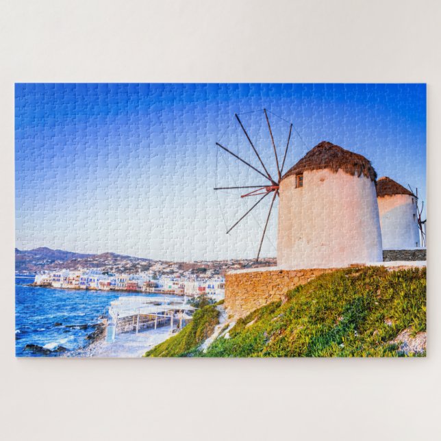 Mykonos Jigsaw Puzzle (Horizontal)