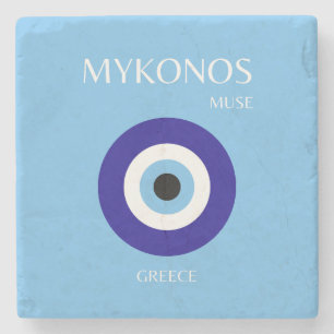 Mykonos Muse, Blue Stone Coaster