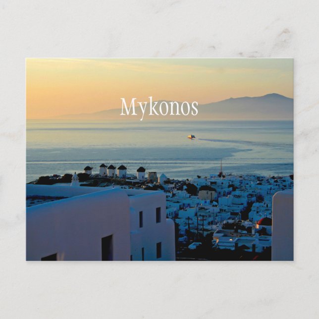 Mykonos Postcard (Front)