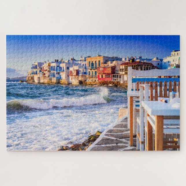 Mykonos puzzle de Grèce (Horizontal)