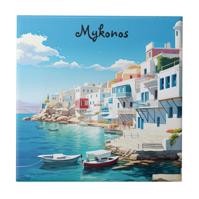 Mykonos Tile (Front)