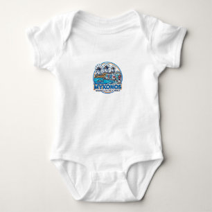 MYKONOS WINDMILLS & LITTLE VENICE BABY BODYSUIT