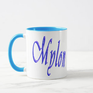 Mylon, Boys Name, Logo, Mug