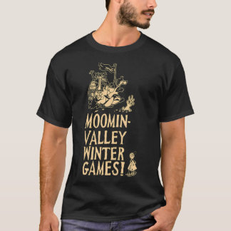 Mymble & Co Olive Moominvalley Winter Games! Sport T-Shirt