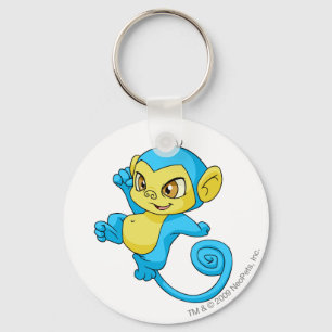 Mynci Blue Keychain