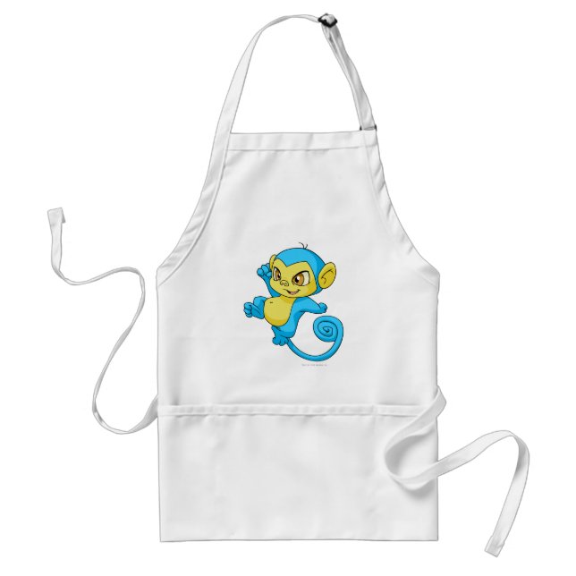 Mynci Blue Standard Apron (Front)