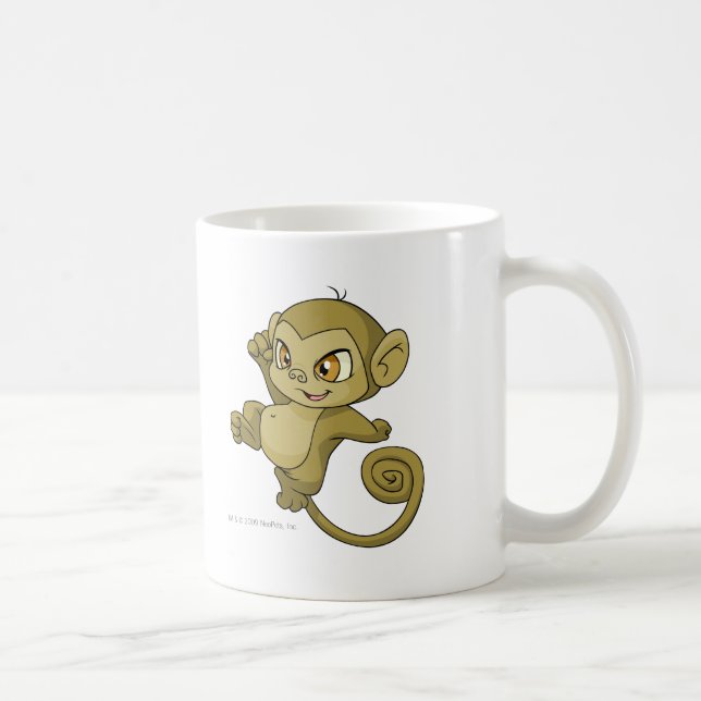 Mynci Brown Coffee Mug (Right)